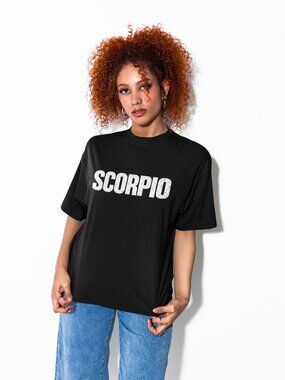 Scorpio Zodiac Sign Shirt, Astrology Symbol Tee, Zodiac Gift, Unisex Streetwear